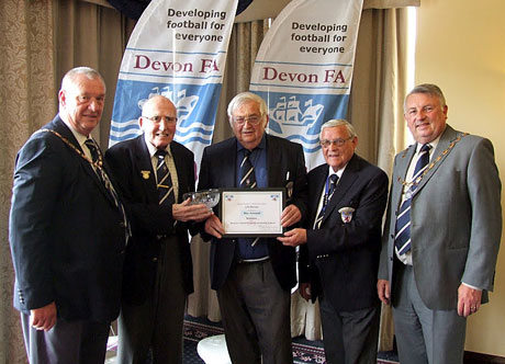Ron Ackland - Long Service Award and new Vice-President 2012